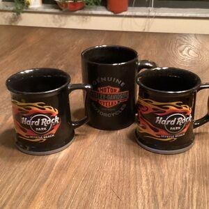 2 Hard Rock Myrtle Beach and 1 Genuine Harley Davidson Mug (2020)
